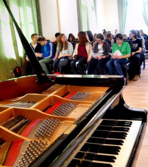 155th Concert for the Youth 'How to Listen to Music?”. District Office in Trzebnica, 03.04.2014. All Photos by Anna Jellaczyc.